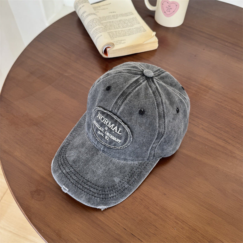 Men's Casual Distressed Cotton Baseball Cap Stornfield