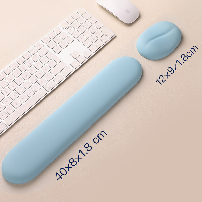 Ergonomic Soft Silicone Mouse Pad