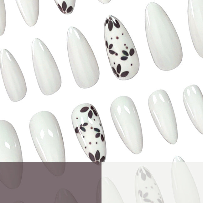 Artistic Almond-Shaped Nail Art Enhancements Stornfield