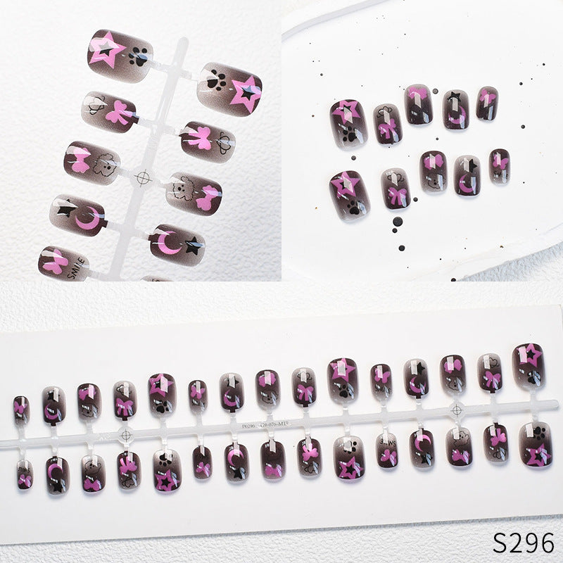 Cute Animal-Themed Press-On Nail Set Stornfield