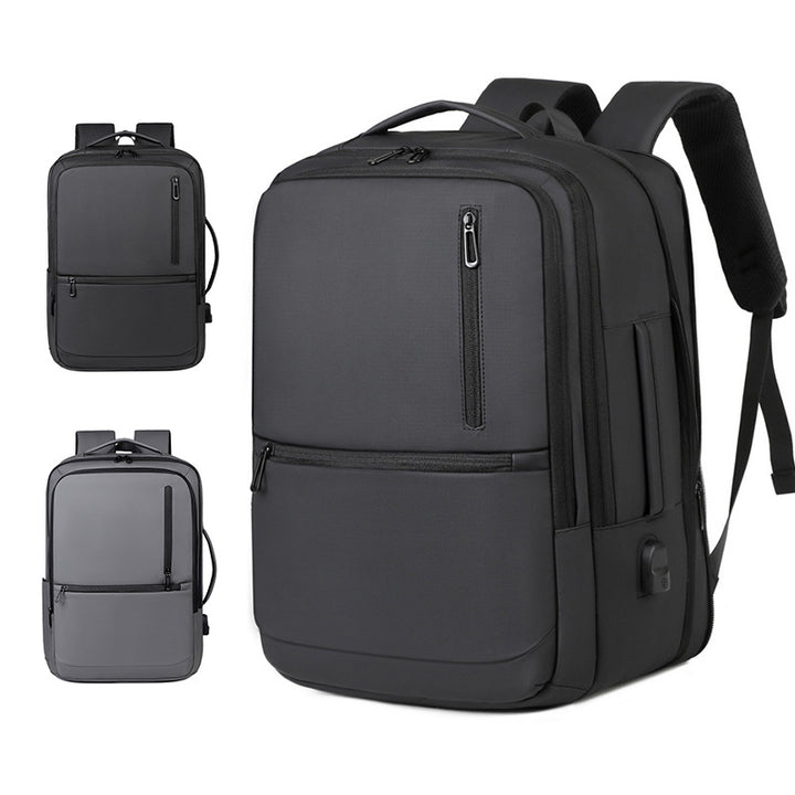 Elegant Business Backpack with Multiple Compartments and Ergonomic Back Stornfield