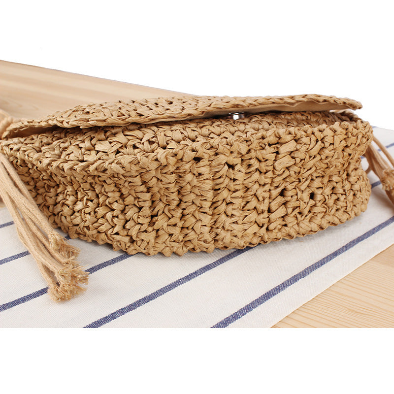 Braided Shoulder Bag in Creative Macrame Design Stornfield