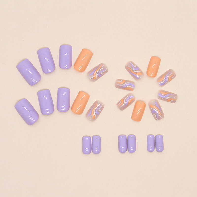 Artistic Swirl Nail Design Set Stornfield