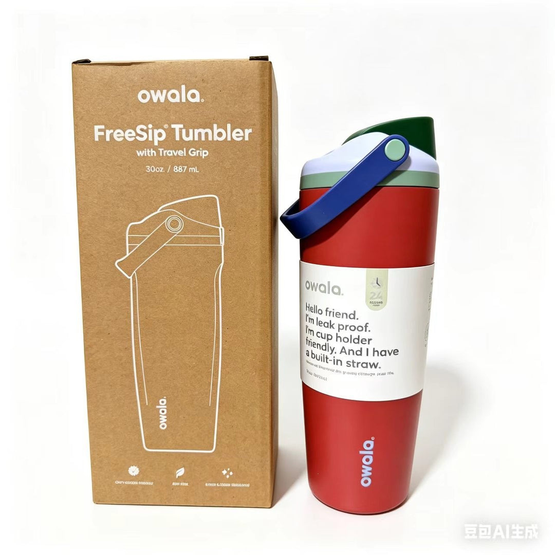Unisex drink tumbler with integrated straw and leak-proof design Stornfield