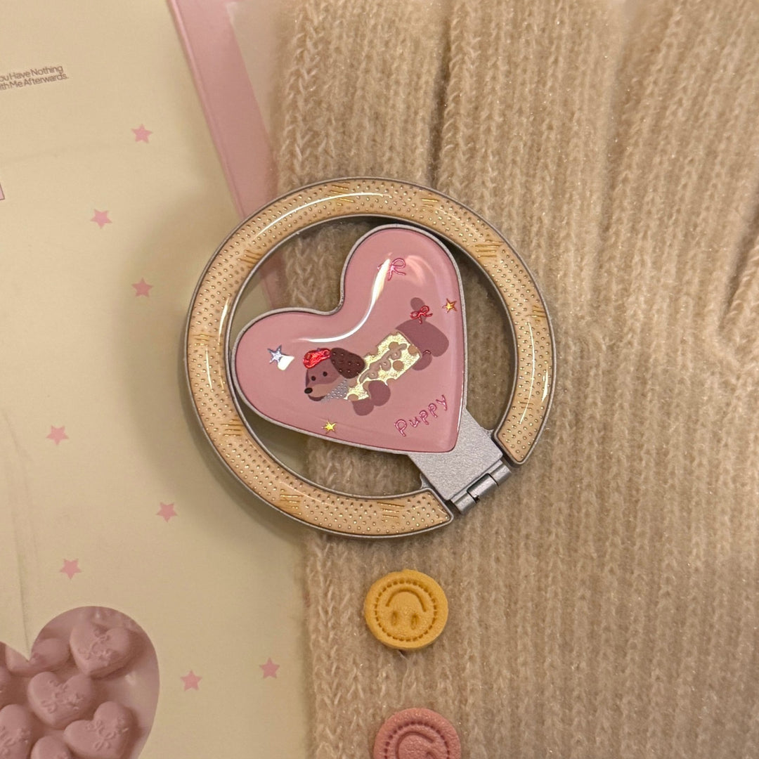 Heart-shaped hand mirror Stornfield