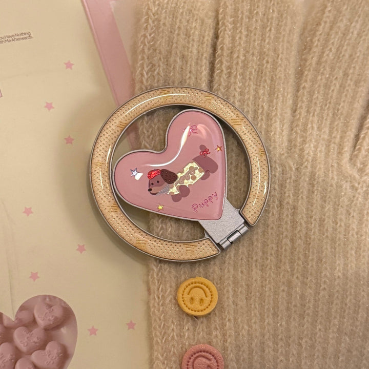 Heart-shaped hand mirror Stornfield
