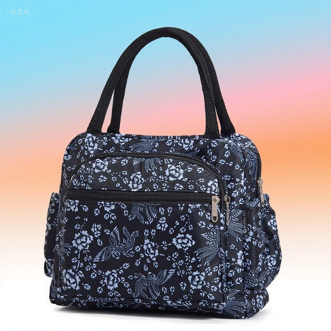 Cat Print Insulated Lunch Bag Stornfield