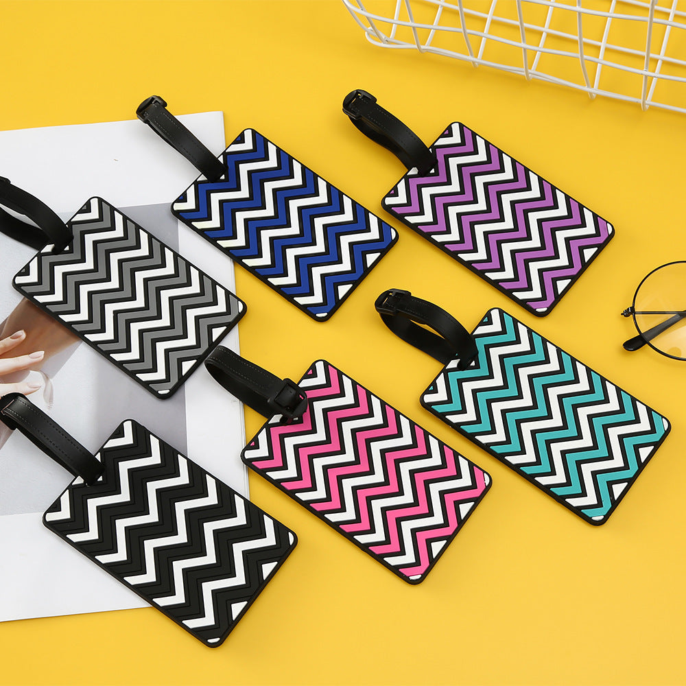 Unisex Chevron Patterned Luggage Tag Stornfield