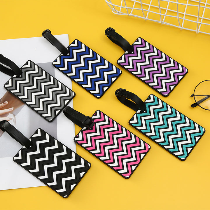 Unisex Chevron Patterned Luggage Tag Stornfield