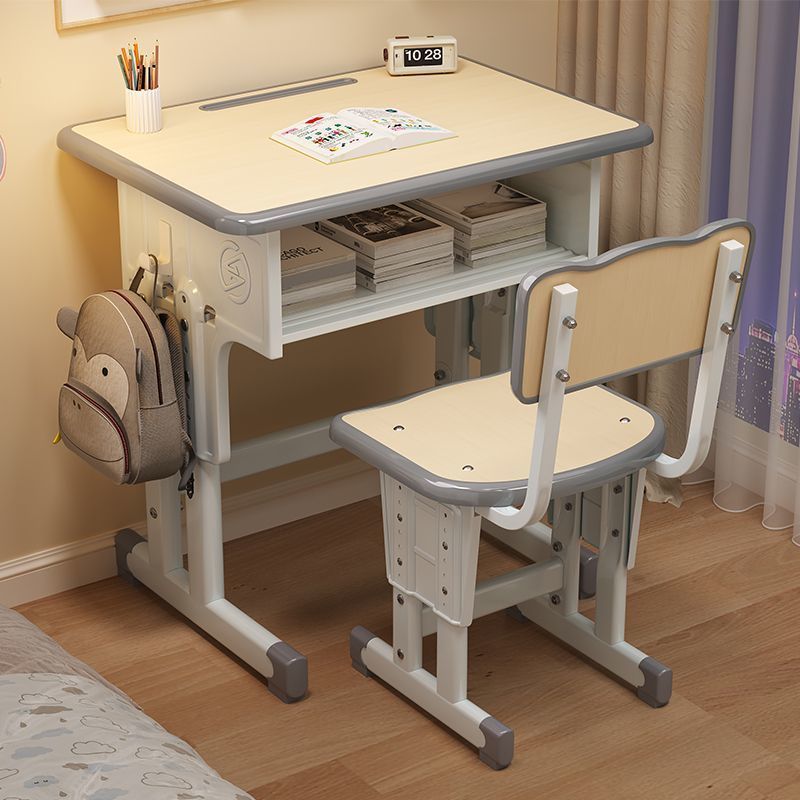 Height adjustable desk and chair Stornfield