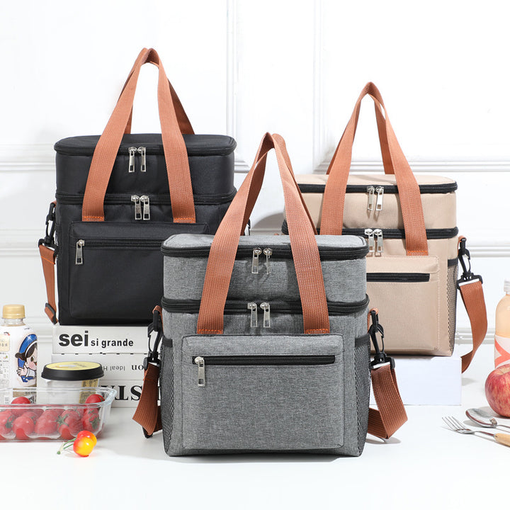 Insulated Dual Compartment Food Carrier Stornfield