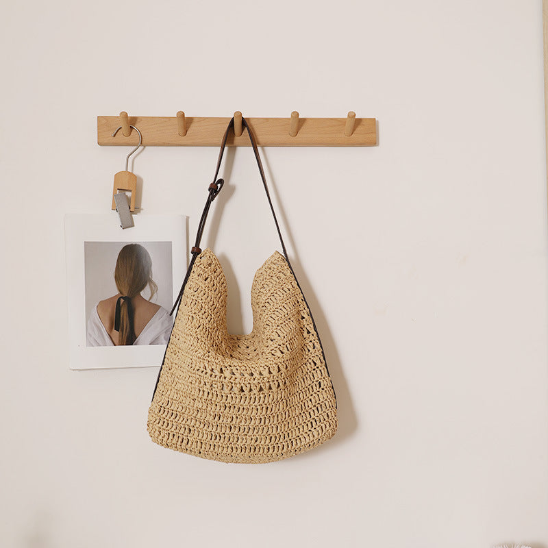 Handmade Shoulder Bag in Modern Natural Design Stornfield