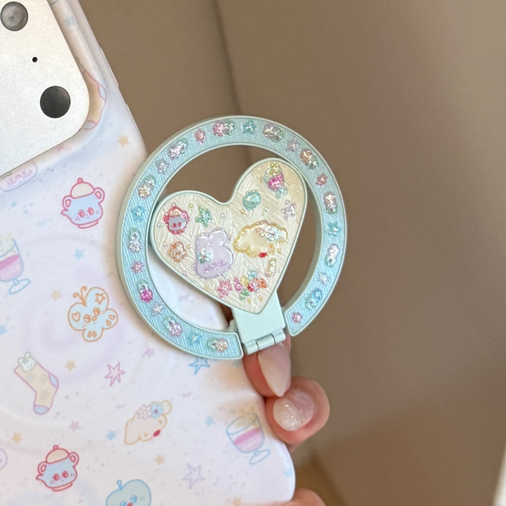 Heart-shaped Smartphone Finger Holder Stornfield