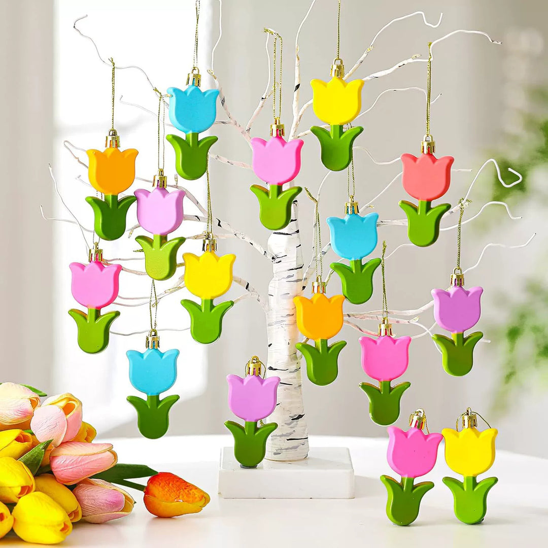 Decorative Tulip Door Garland Stornfield