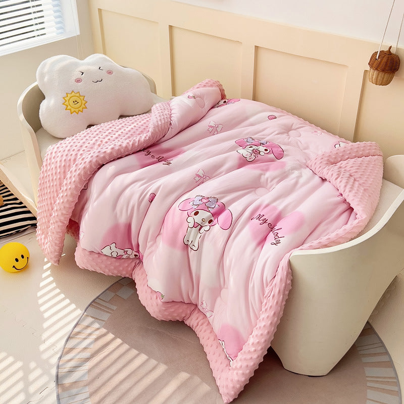 Girls cuddly blanket with versatile animal motif Stornfield