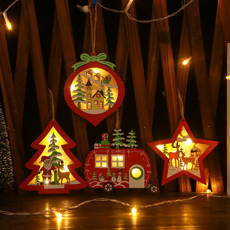 Decorative Christmas star with LED lighting Stornfield