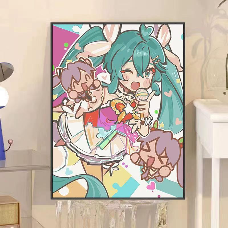 Anime-Inspired Decorative Wall Art Stornfield