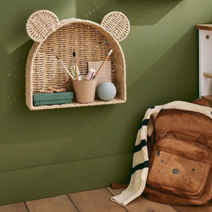 Playful storage basket with ears Stornfield