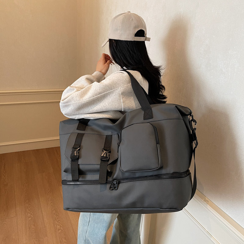 Water-Resistant Multi-Pocket Sports Duffle Bag Stornfield