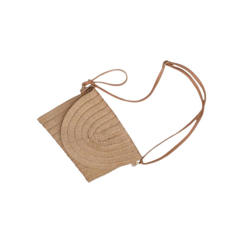Woven Natural Material Crossbody Bag Stornfield