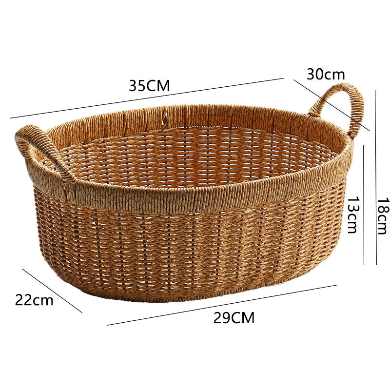 Handcrafted Decorative Woven Storage Basket Stornfield