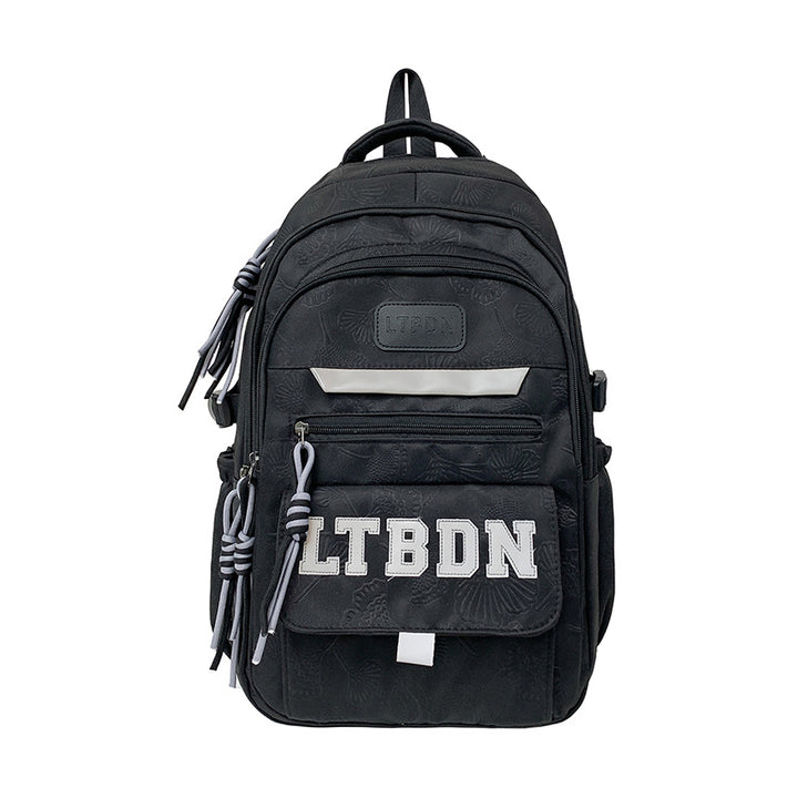 Modern Textured Casual Backpack Stornfield