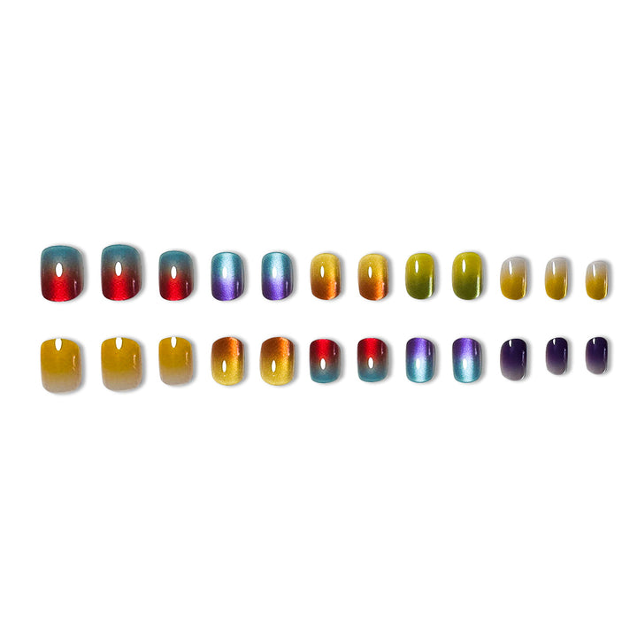 Iridescent Nail Art Extensions Stornfield