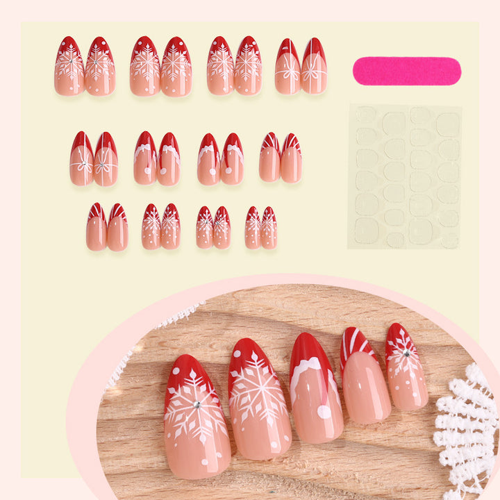 Artificial nail tips with ombre design Stornfield