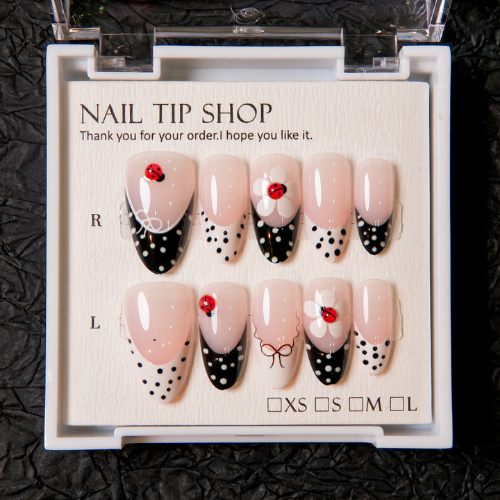 Artistic and Decorative Press-On Nail Tips