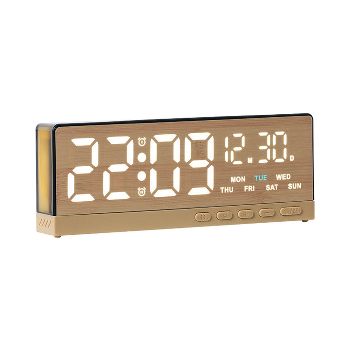 Digital radio alarm clock with large LED display and multifunctional settings Stornfield