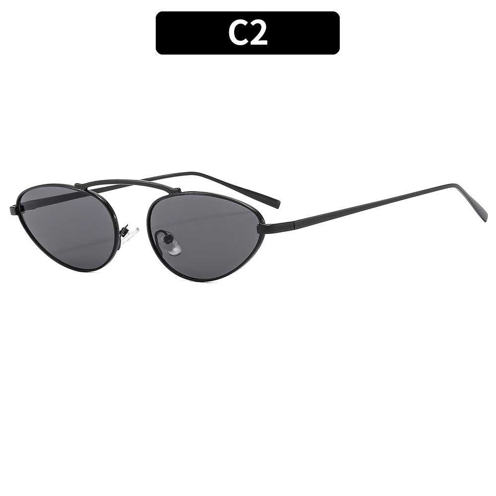 Elegant Alternate Cat-Eye Sunglasses