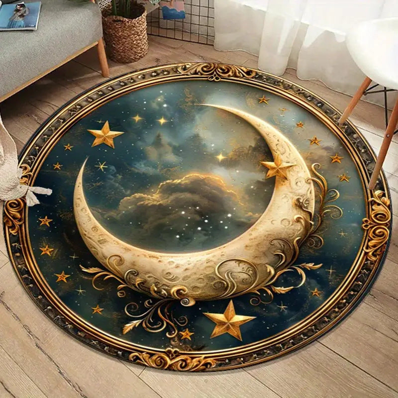 Artistic Dragon Round Area Rug