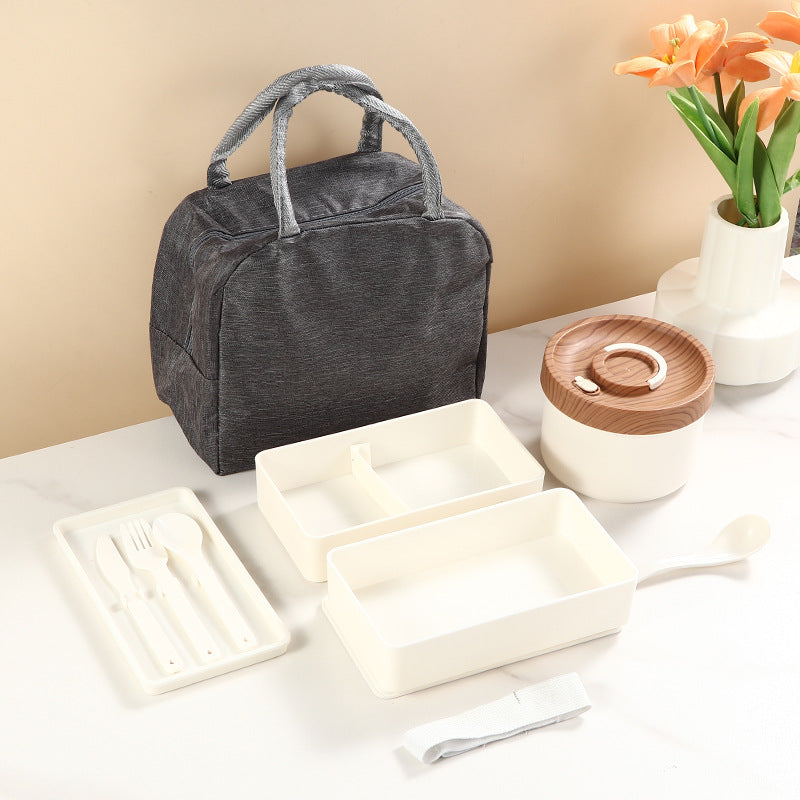Insulated Lunch Cooler Bag with Compartments