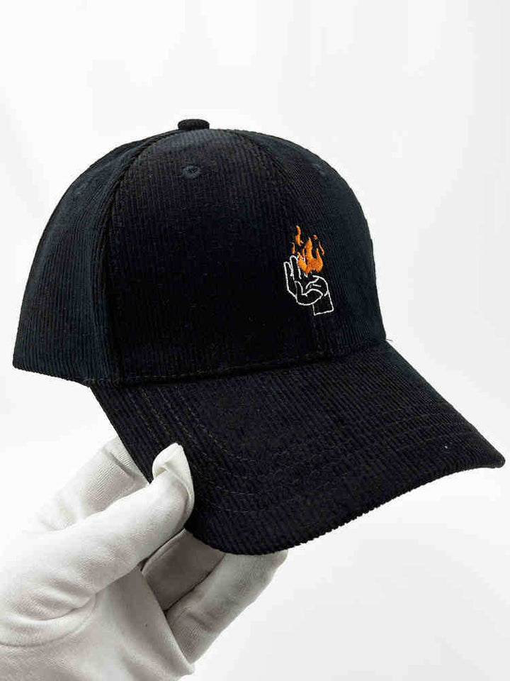 Men's Corduroy Graphic Baseball Cap Stornfield