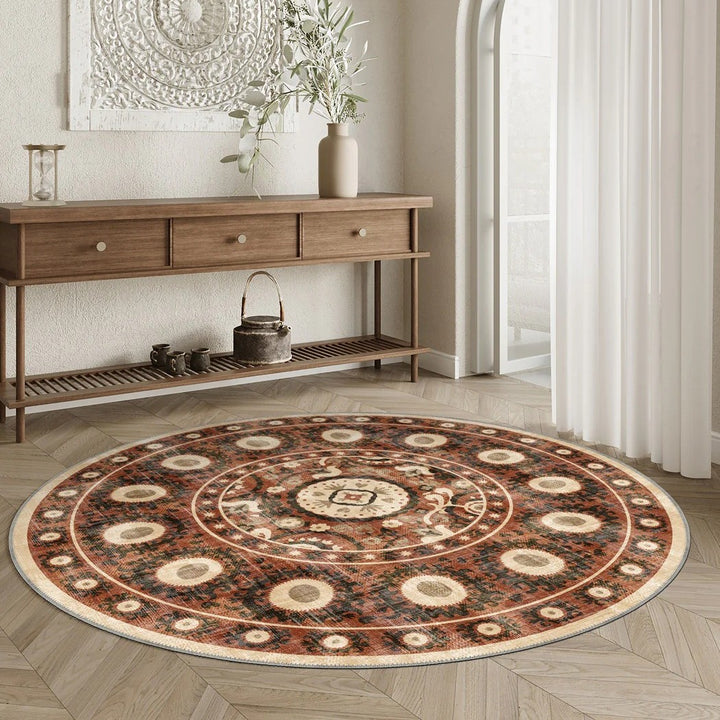 Home Decor Elegant Round Area Rug