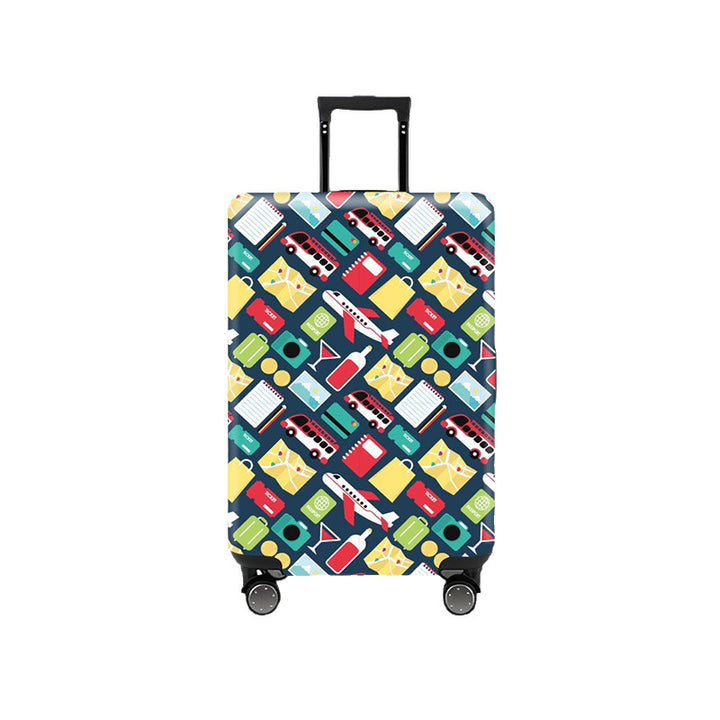 Women's Hard Shell Travel Suitcase with Eye-Catching Phrase Design Stornfield
