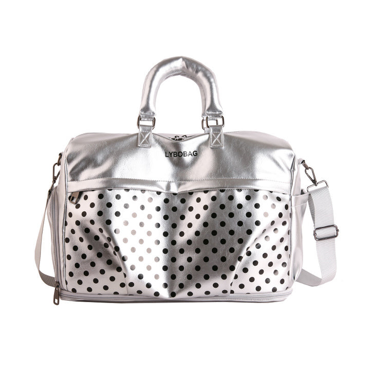 Stylish Polka Dot Travel Duffel Bag Stornfield