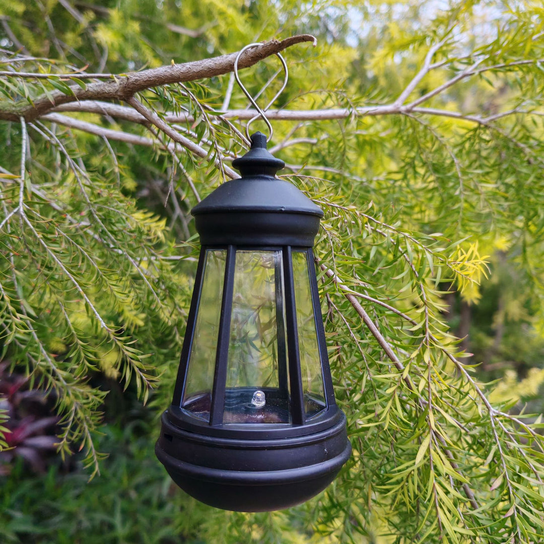 Portable Decorative LED Lantern With Built-In Fairy String Lights And Rechargeable USB Stornfield