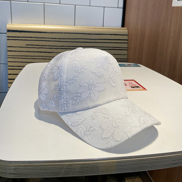 Women's Floral Embroidered Baseball Cap Stornfield