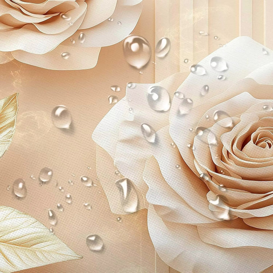 Floral Embossed Shower Curtain Stornfield