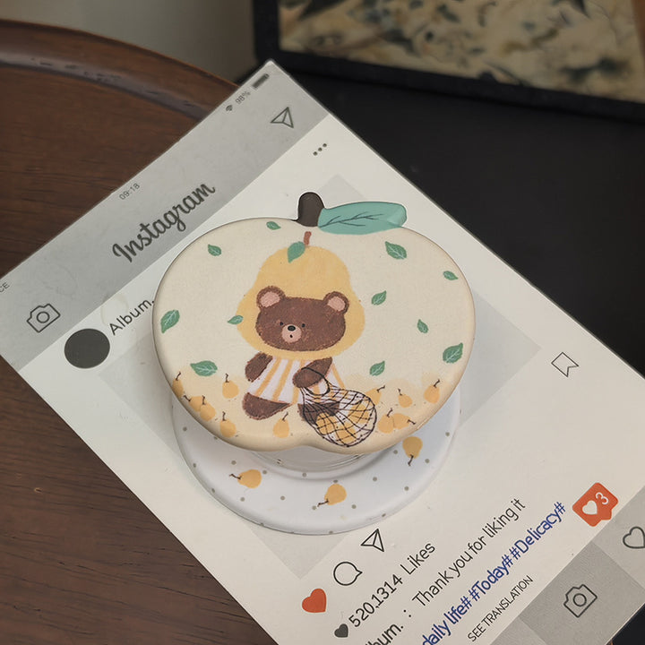 Adorable Bear-Themed Phone Grip Stornfield