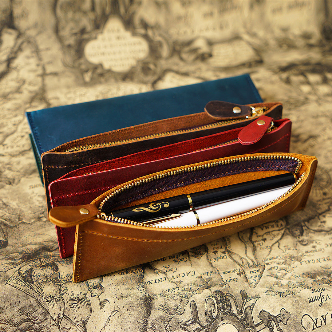 Premium Leather Pencil Case  1790590108