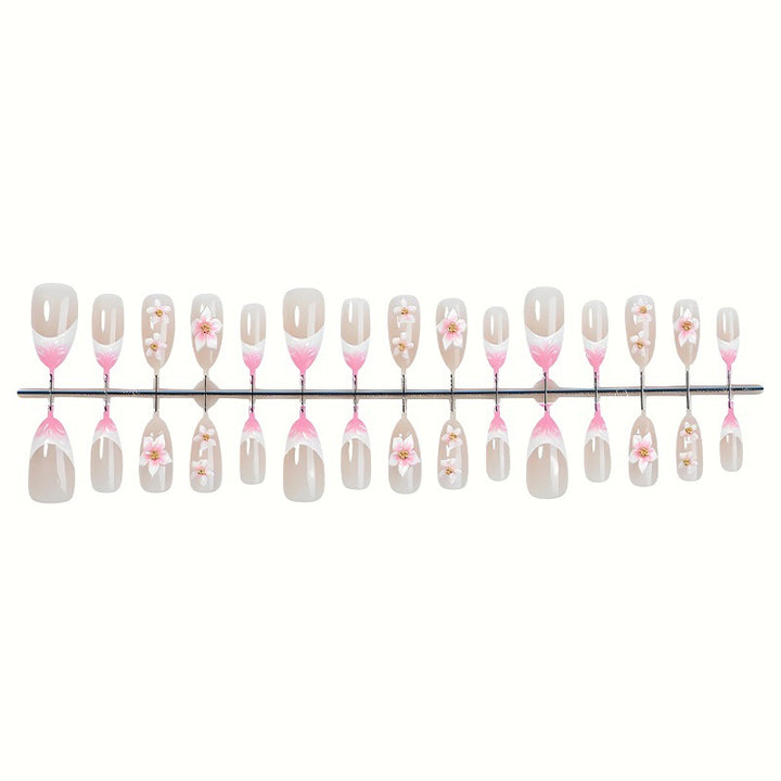 Floral Art Press-On Nail Set Stornfield