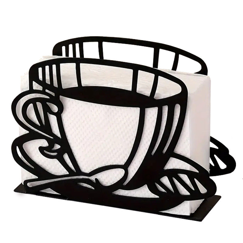 Elegant napkin holder made of metal Stornfield