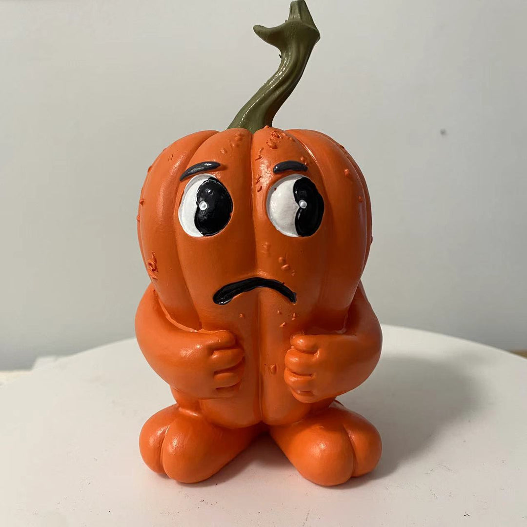 Funny Halloween Pumpkin Figure Stornfield