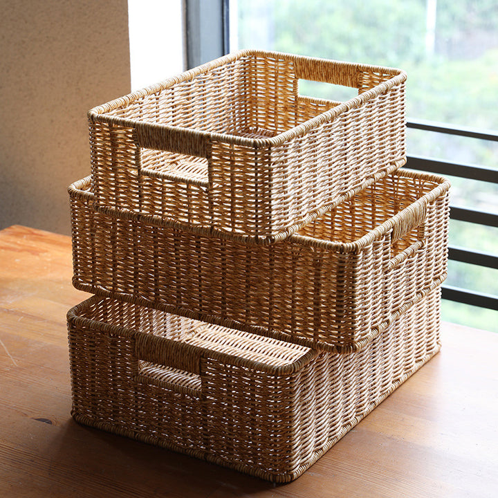Handcrafted Woven Storage Basket Stornfield