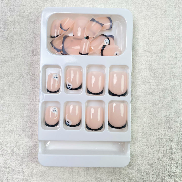 Artistic Abstract Press-On Nail Set Stornfield