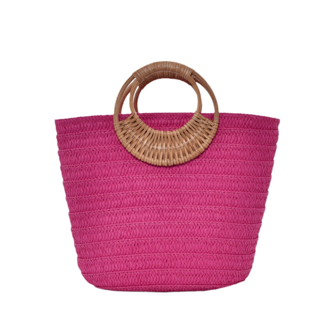 Handbag with Braided Handle Stornfield