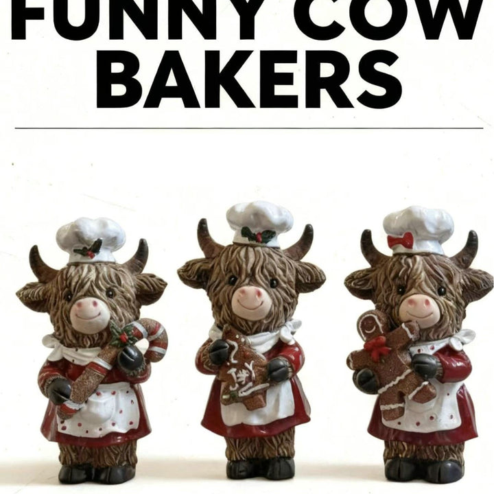 Enchanting Christmas cow figurine Stornfield