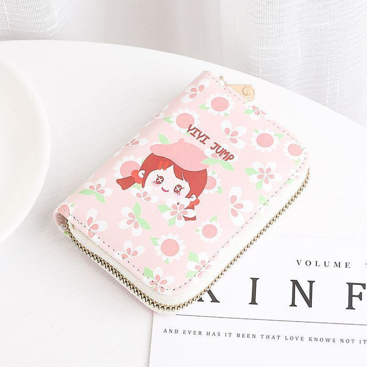 Cute Cartoon Character Zip Wallet Stornfield